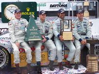 Victory circle Overall Winner 2004 Rolex 24